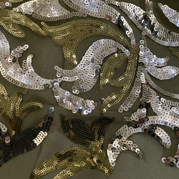 Cocktail dress,navy blue Color - Picture 5 of 7